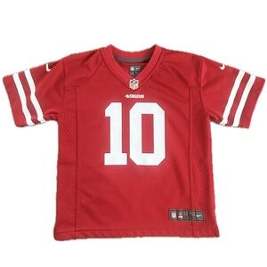 San Francisco 49ers Jimmy Garoppolo #10 Youth L Jersey | Kids 6–7